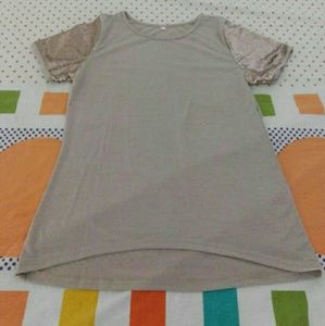 1 time wear sequinned top